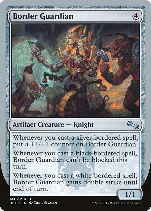 【Foil】【EN】Border Guardian [UST] 茶U No.140