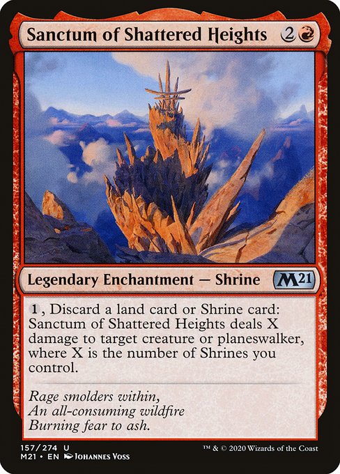 【EN】廃れた高地の聖域/Sanctum of Shattered Heights [M21] 赤U No.157