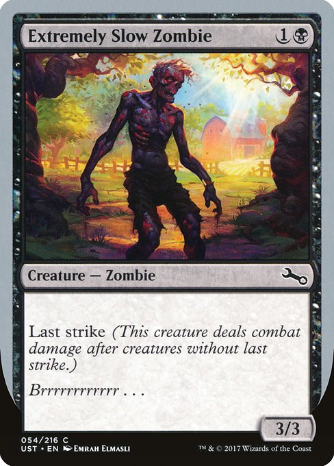 【EN】Extremely Slow Zombie [UST] 黒C No.54a