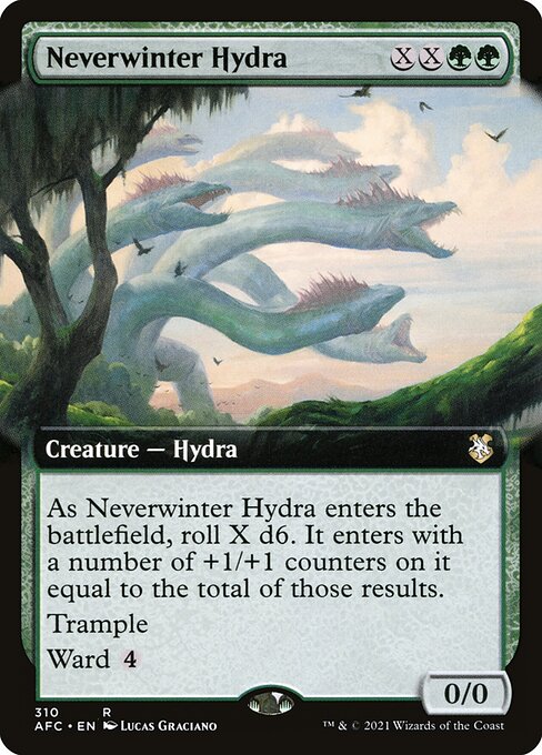 【EN】ネヴァーウィンターのハイドラ/Neverwinter Hydra [AFC] 緑R No.310