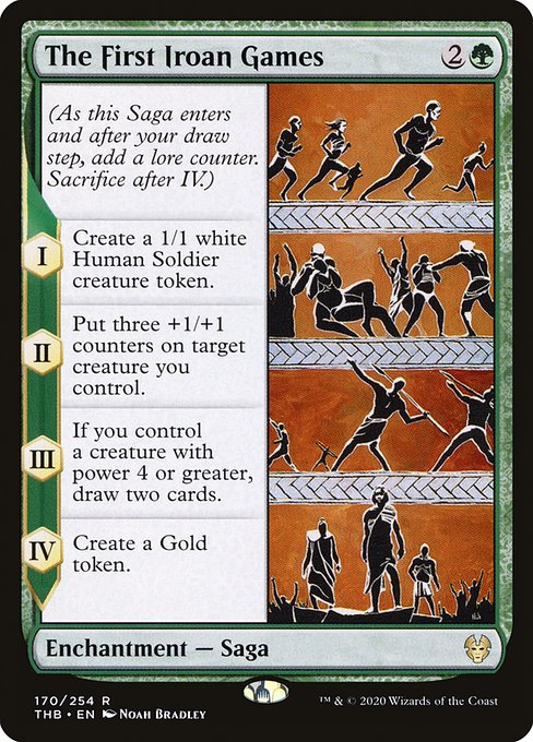 【Foil】【EN】第１回イロアス競技会/The First Iroan Games [THB] 緑R No.170