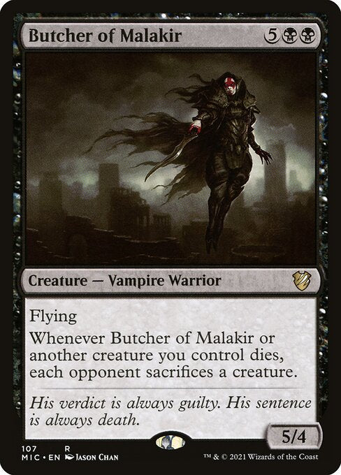 【EN】マラキールの解体者/Butcher of Malakir [MIC] 黒R No.107