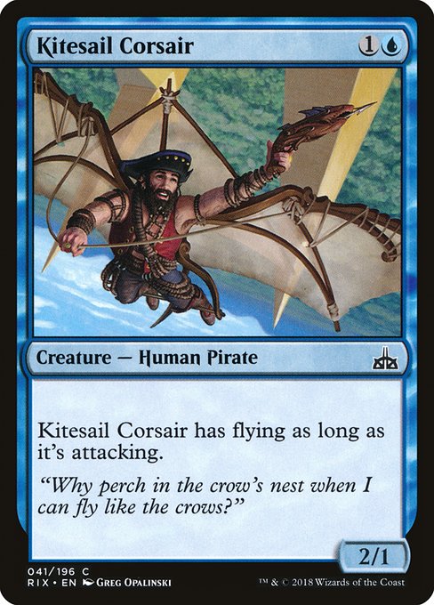 【EN】帆凧の海賊/Kitesail Corsair [RIX] 青C No.41