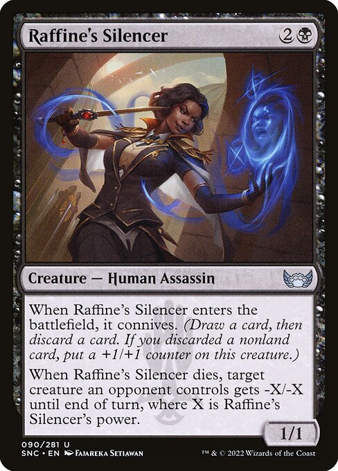 【EN】ラフィーンの口封じ/Raffine's Silencer [SNC] 黒U No.90