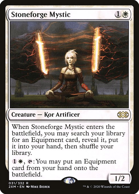 【Foil】【EN】石鍛冶の神秘家/Stoneforge Mystic [2XM] 白R No.31