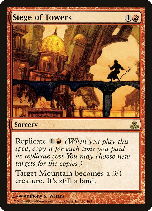 【Foil】【EN】塔の包囲/Siege of Towers [GPT] 赤R No.76