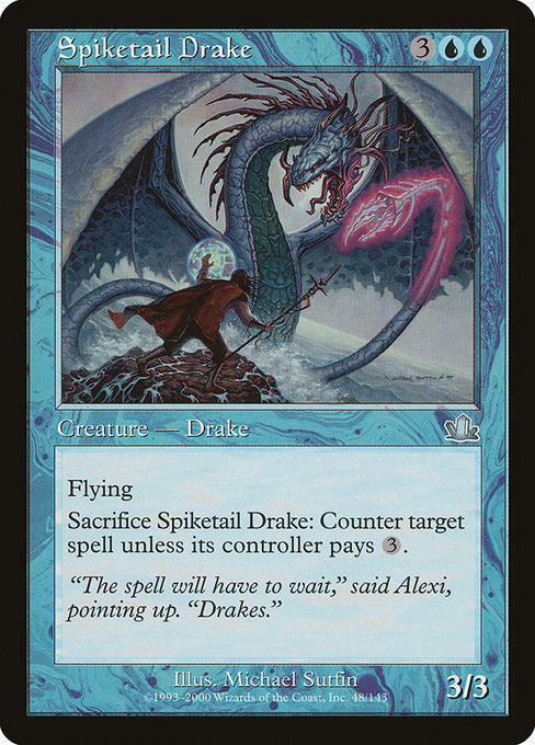 【EN】トゲ尾のドレイク/Spiketail Drake [PCY] 青U No.48