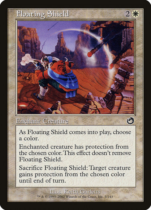 【Foil】【EN】浮揚盾/Floating Shield [TOR] 白C No.5