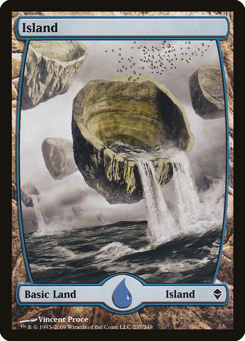 【Foil】【EN】島/Island [ZEN] 無C No.237