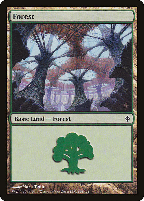 【Foil】【EN】森/Forest [NPH] 無C No.175