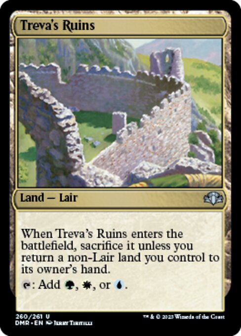 【EN】トリーヴァの廃墟/Treva's Ruins [DMR] 無U No.260