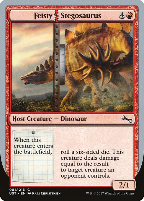 【EN】Feisty Stegosaurus [UST] 赤C No.81