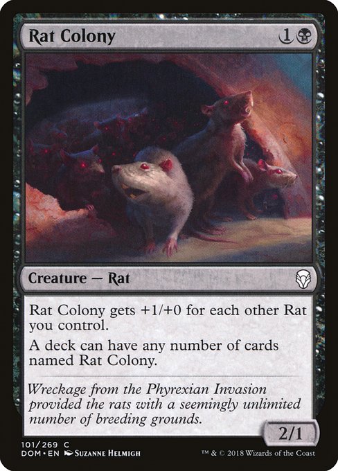 【EN】ネズミの群棲/Rat Colony [DOM] 黒C No.101