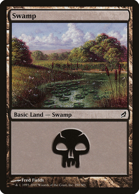 【Foil】【EN】沼/Swamp [LRW] 無C No.290