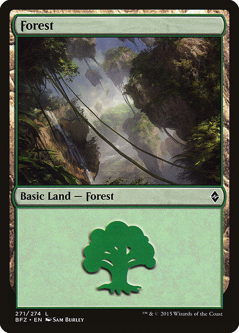 【EN】森/Forest [BFZ] 無C No.271a