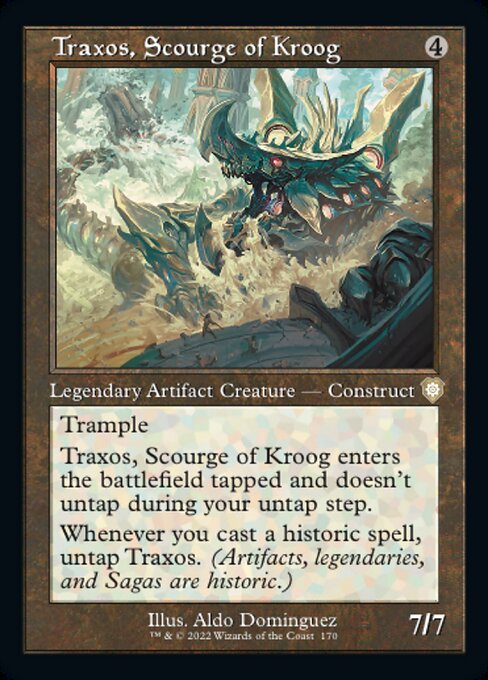 【EN】クルーグの災い魔、トラクソス/Traxos, Scourge of Kroog [BRC] 茶R No.170