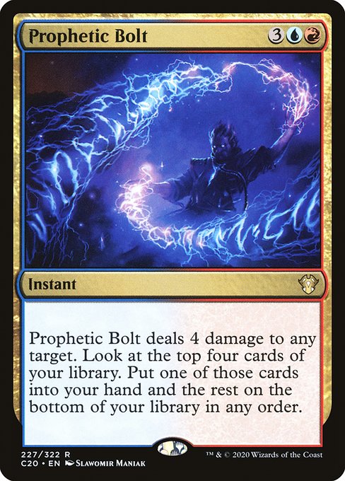 【EN】予言の稲妻/Prophetic Bolt [C20] 金R No.227