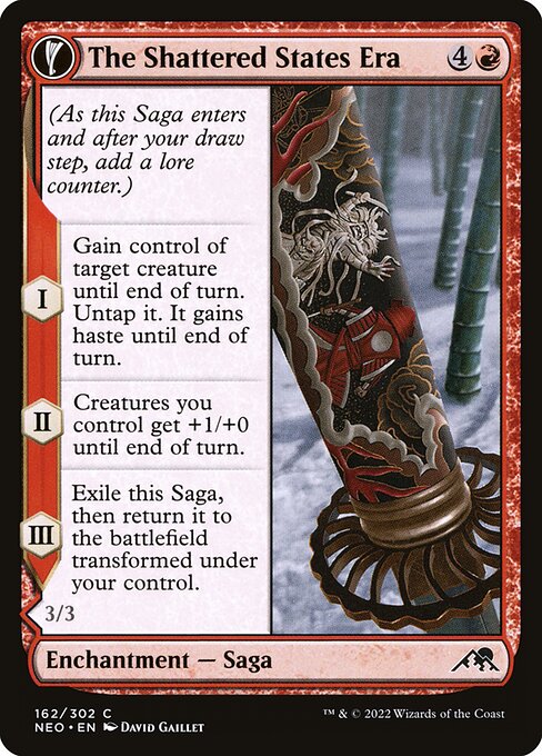 【Foil】【EN】The Shattered States Era // Nameless Conqueror [NEO] 混C No.162