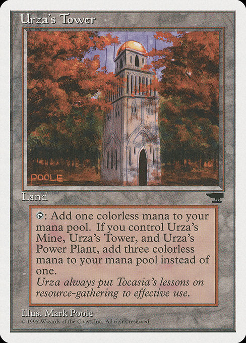【EN】ウルザの塔/Urza's Tower [CHR] 無U No.116a