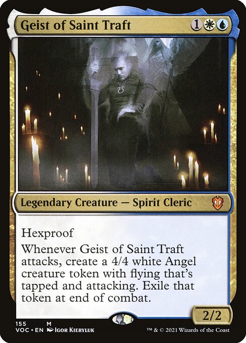 【EN】聖トラフトの霊/Geist of Saint Traft [VOC] 金M No.155