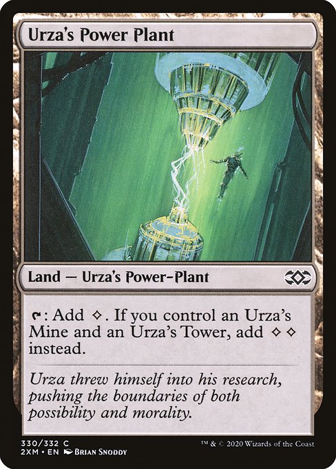 【Foil】【EN】ウルザの魔力炉/Urza's Power Plant [2XM] 無C No.330