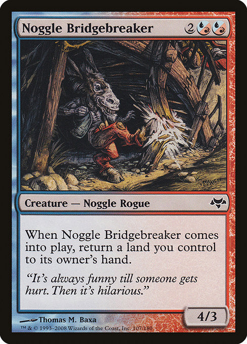 【Foil】【EN】ノッグルの橋壊し/Noggle Bridgebreaker [EVE] 混C No.107
