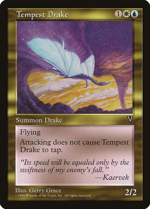 【EN】嵐のドレイク/Tempest Drake [VIS] 金U No.139