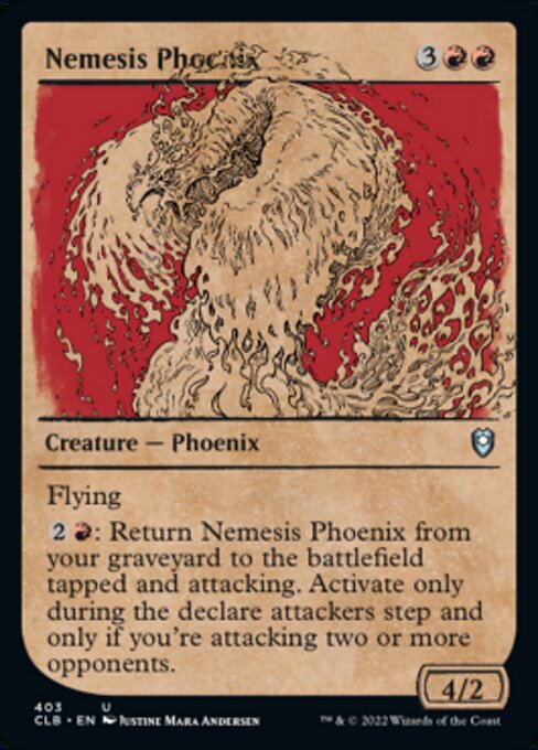 【EN】天罰のフェニックス/Nemesis Phoenix [CLB] 赤U No.403