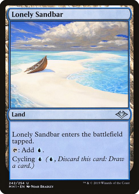 【EN】孤立した砂州/Lonely Sandbar [MH1] 無U No.242