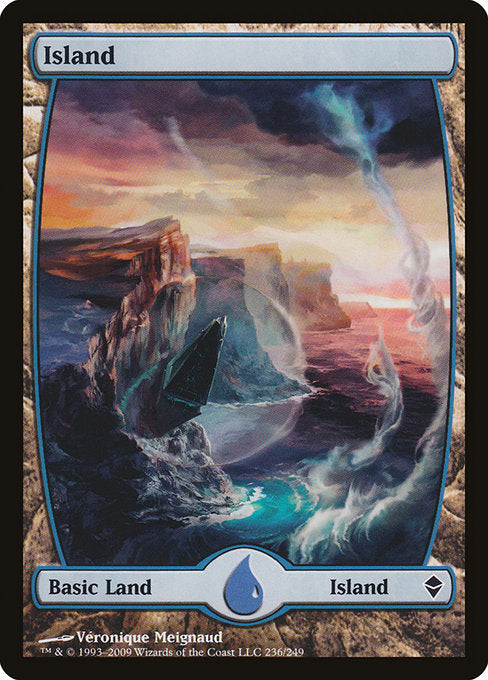 【Foil】【EN】島/Island [ZEN] 無C No.236