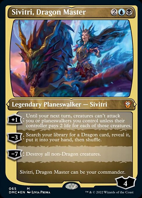 【EN】ドラゴン使い、シヴィトリ/Sivitri, Dragon Master [DMC] 金M No.65