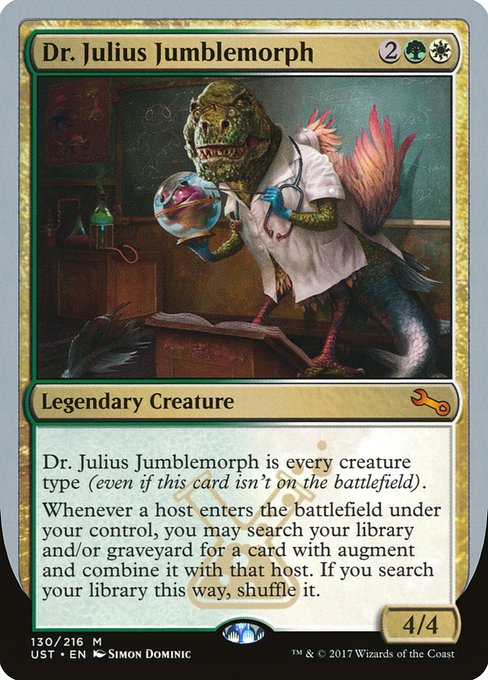 【EN】Dr. Julius Jumblemorph [UST] 金M No.130