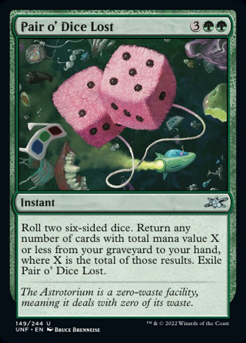 【EN】Pair o' Dice Lost [UNF] 緑U No.149