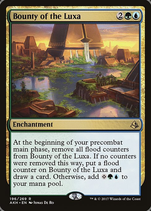 【EN】ルクサの恵み/Bounty of the Luxa [AKH] 金R No.196