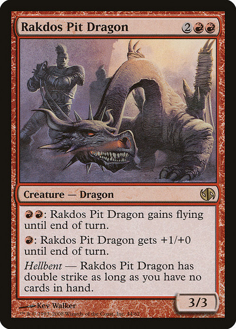【EN】ラクドスの地獄ドラゴン/Rakdos Pit Dragon [DD2] 赤R No.44