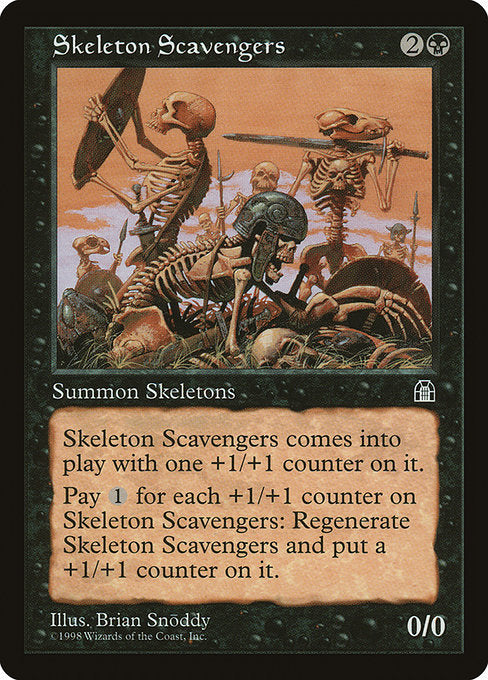 【EN】スケルトンのゴミあさり/Skeleton Scavengers [STH] 黒R No.70