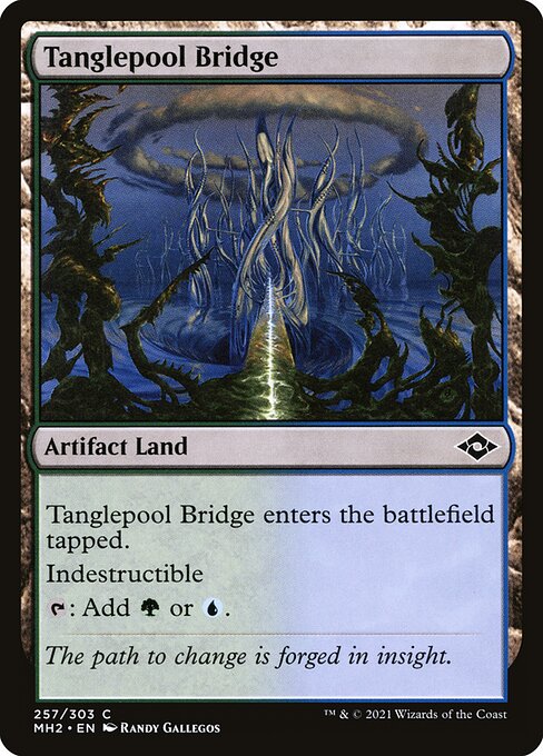 【Foil】【EN】糸絡渦の橋/Tanglepool Bridge [MH2] 茶C No.257