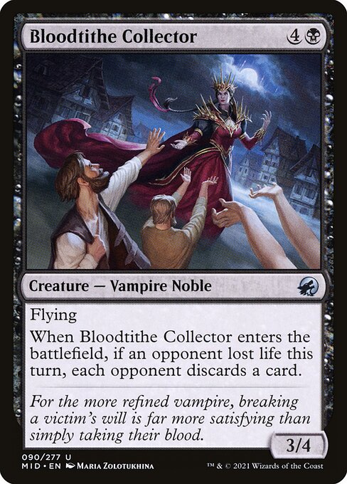 【EN】税血の徴収者/Bloodtithe Collector [MID] 黒U No.90