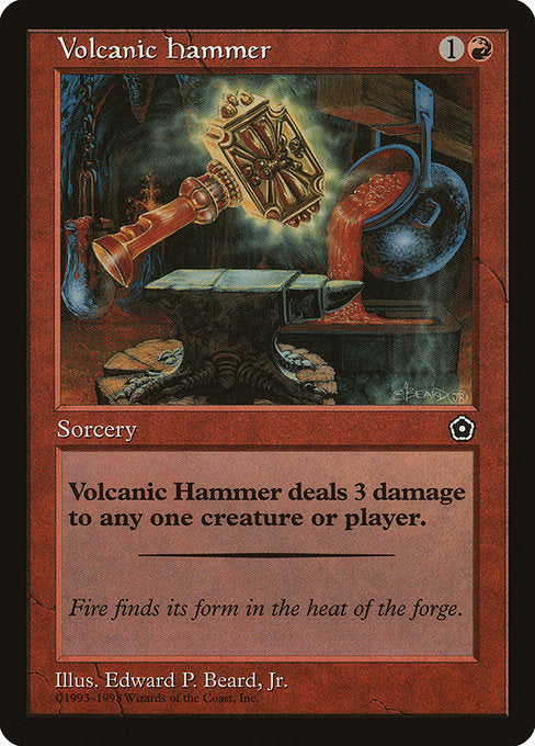 【EN】火山の鎚/Volcanic Hammer [P02] 赤C No.119