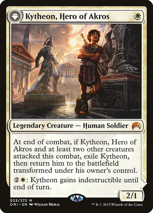 【EN】Kytheon, Hero of Akros // Gideon, Battle-Forged [ORI] 混M No.23