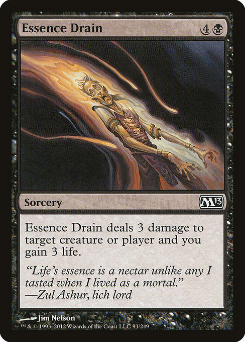 【Foil】【EN】本質の吸収/Essence Drain [M13] 黒C No.93
