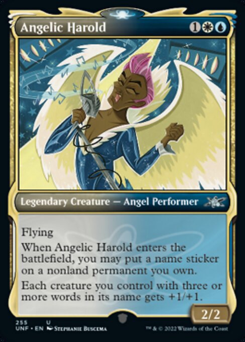 【Foil】【EN】Angelic Harold [UNF] 金U No.255