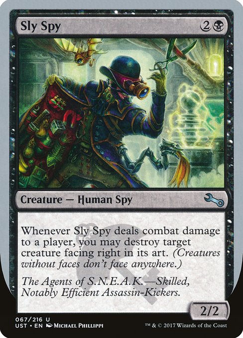 【EN】Sly Spy [UST] 黒U No.67d