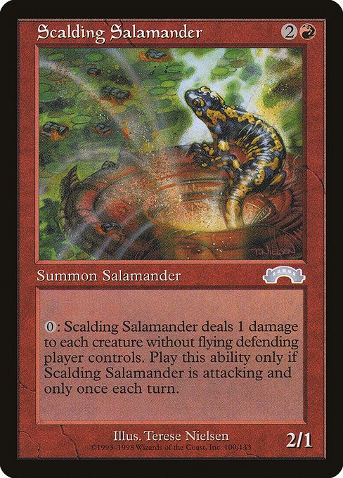 【EN】煮沸するサラマンダー/Scalding Salamander [EXO] 赤U No.100