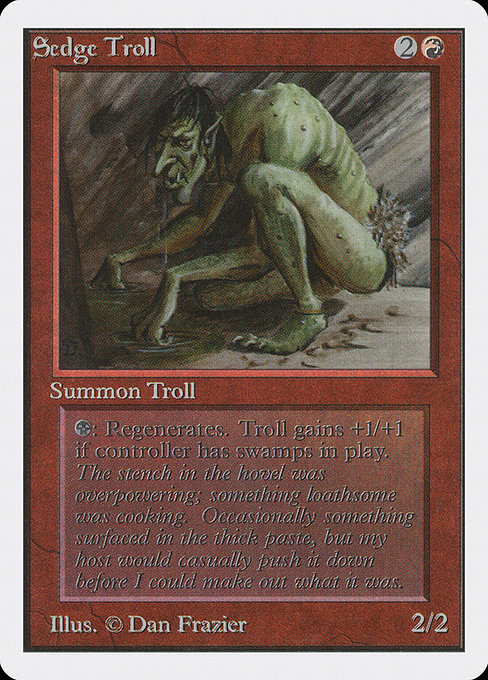 【EN】Sedge Troll [2ED] 赤R No.173