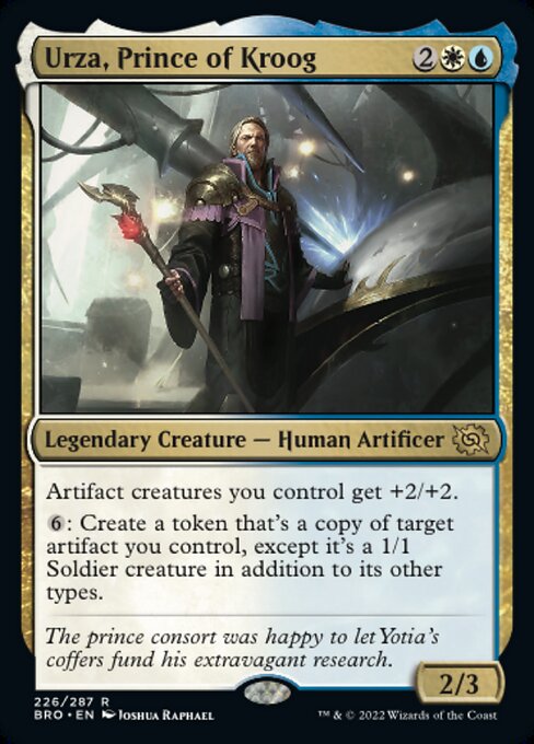 【Foil】【EN】クルーグ公、ウルザ/Urza, Prince of Kroog [BRO] 金R No.226