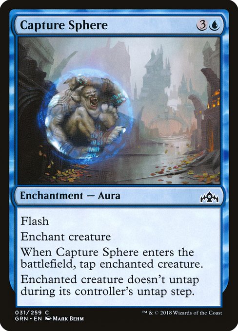 【Foil】【EN】捕獲球/Capture Sphere [GRN] 青C No.31