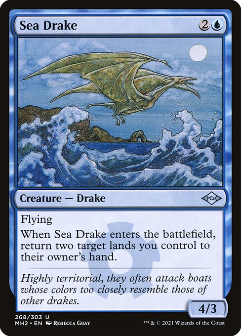 【EN】海のドレイク/Sea Drake [MH2] 青U No.268