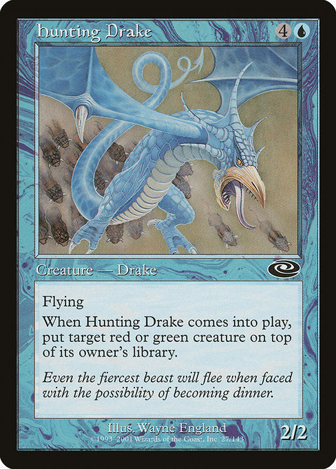 【EN】狩りをするドレイク/Hunting Drake [PLS] 青C No.27