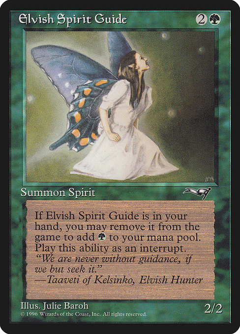 【EN】Elvish Spirit Guide [ALL] 緑U No.89